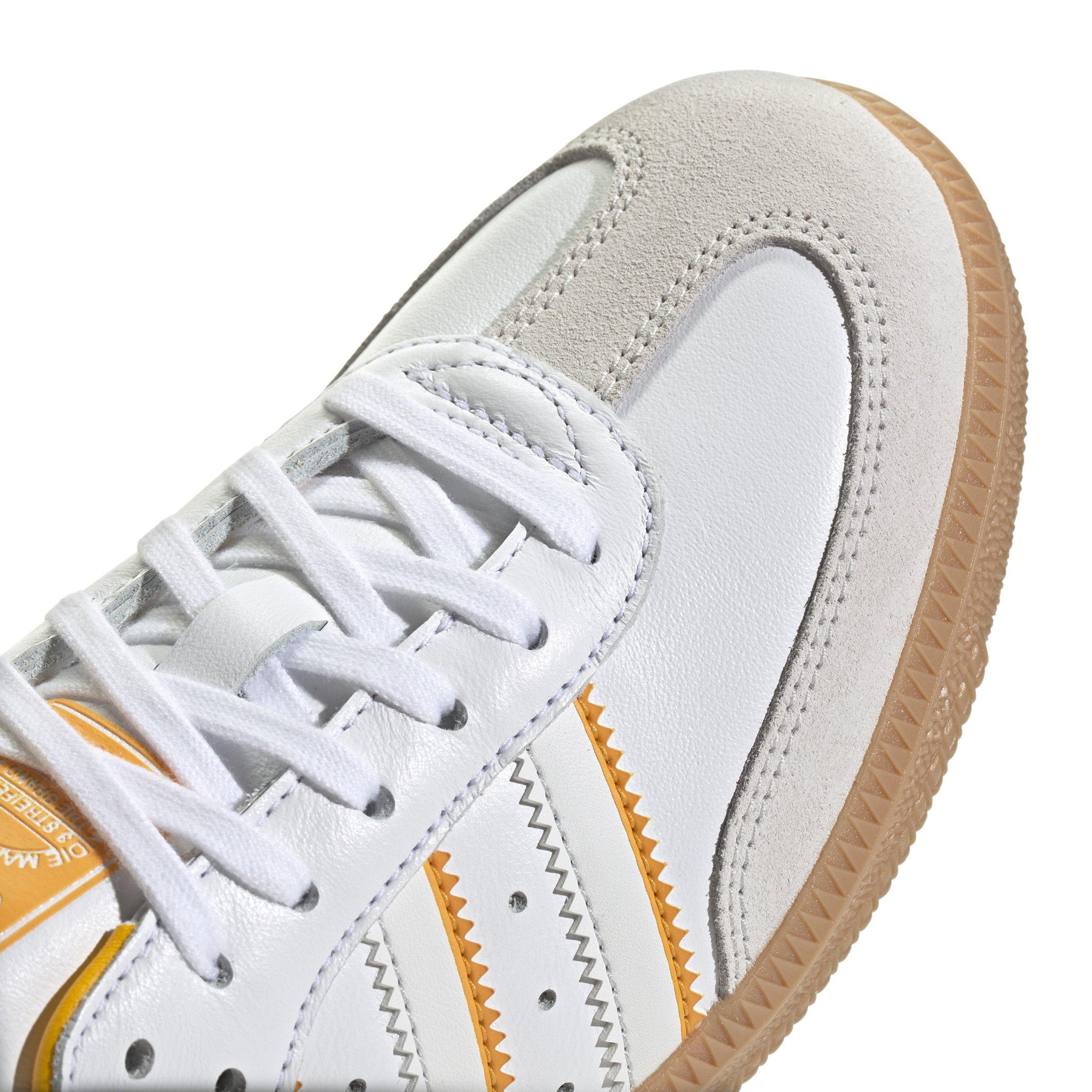 adidas Originals Samba OG "Ftwr White/Crystal White/Crew Yellow" Grade